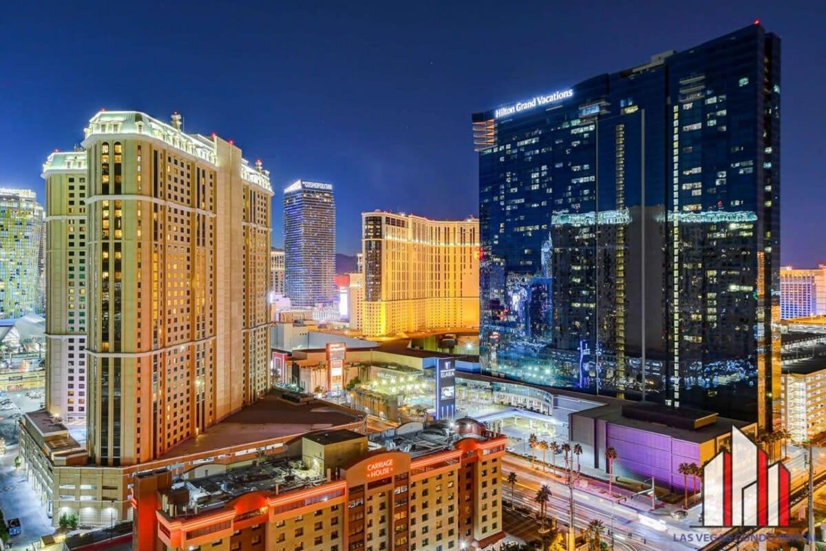 Mgm Signature-33-709 F1 Track & Strip View Balcony لاس فيغاس المظهر الخارجي الصورة