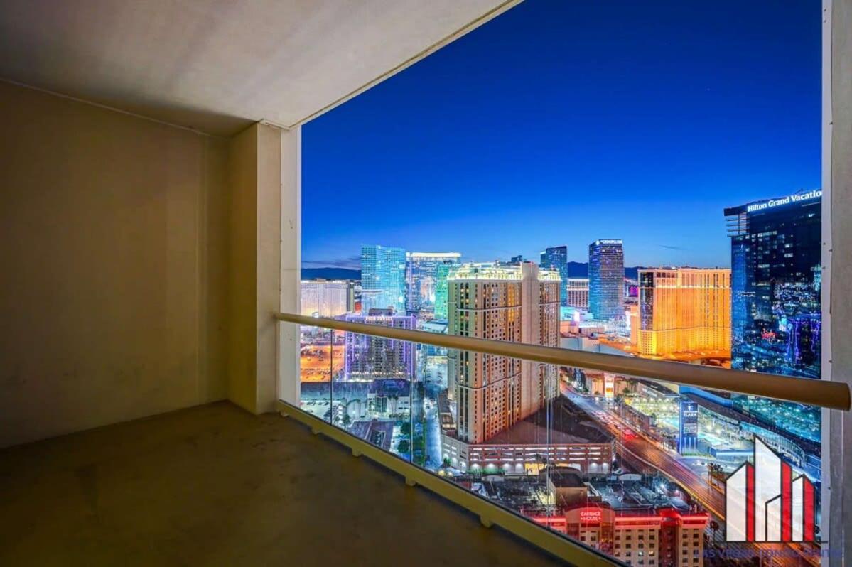 Mgm Signature-33-709 F1 Track & Strip View Balcony لاس فيغاس المظهر الخارجي الصورة